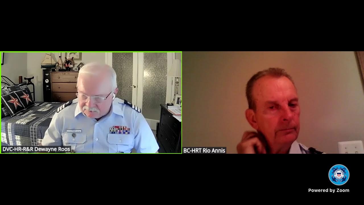 USCG AUXILIARY - HR TRAINING - NEW MEMBER ONBOARDING AND BEYOND