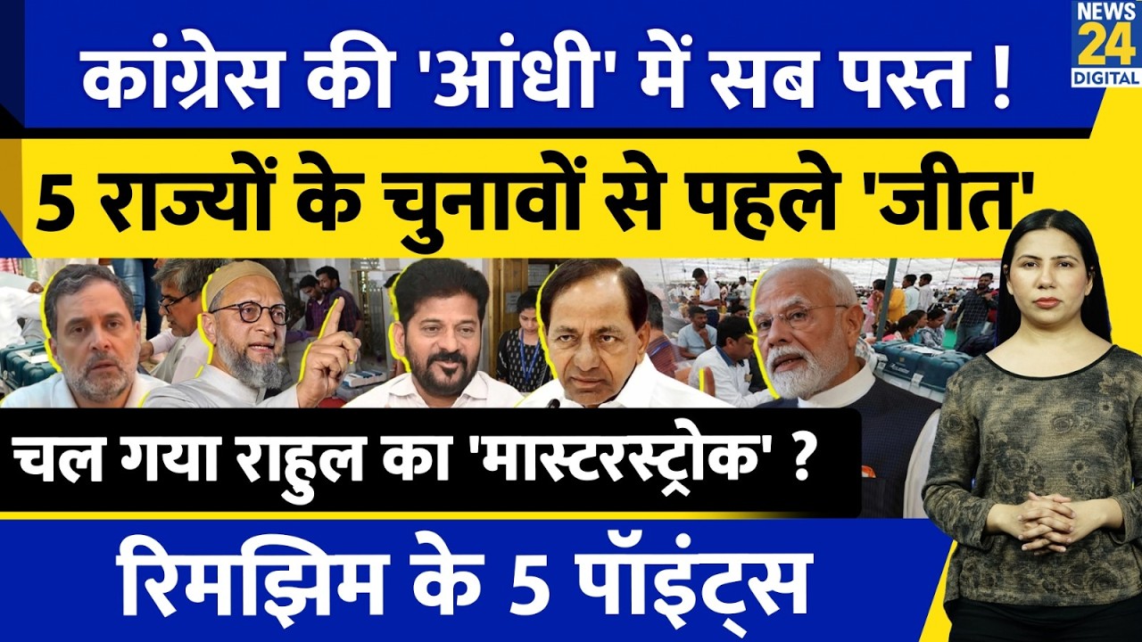 Congress victory in Telangana Elections 2026 l Rahul Gandhi l Rimjhim Ke 5 Points