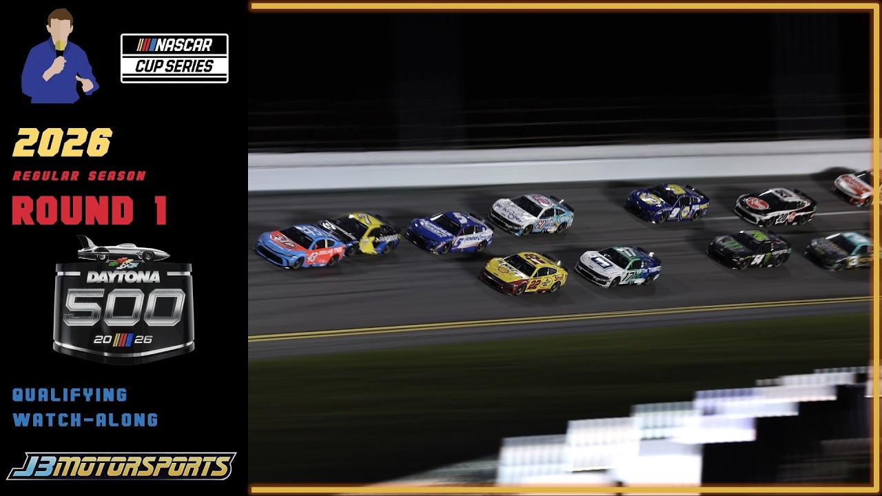 🔴 NASCAR O'Reilly Auto Parts Series | 2026 | Round 1 | #UnitedRentals300 | Practice Watch-Along