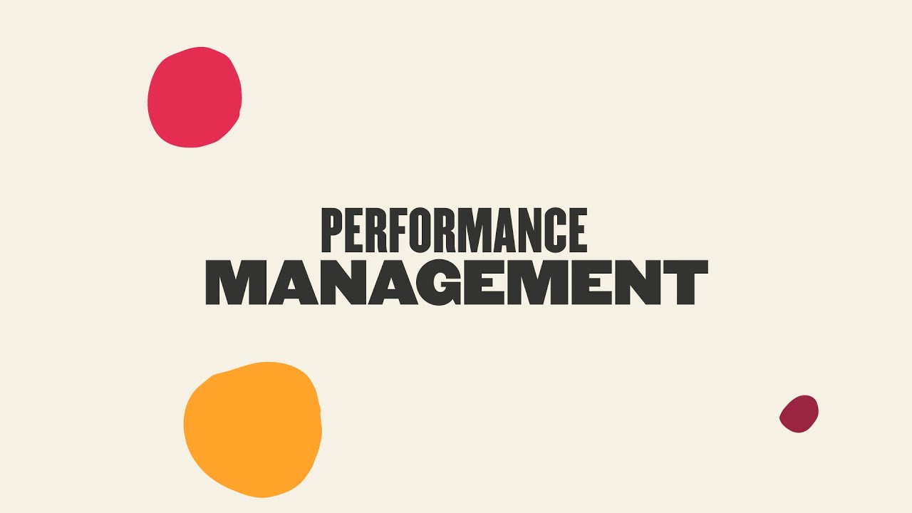 Performance management