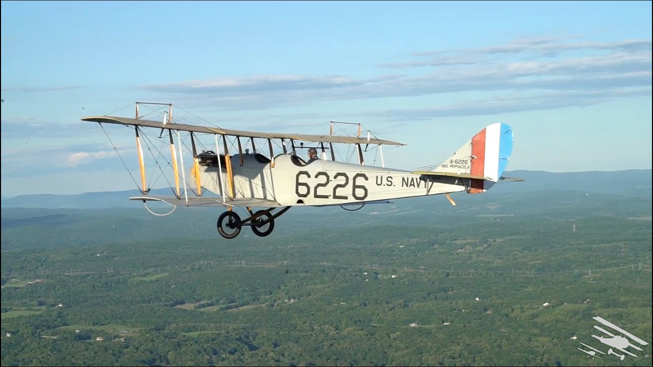 In The Air With Our 1917 Curtiss JN-4H 