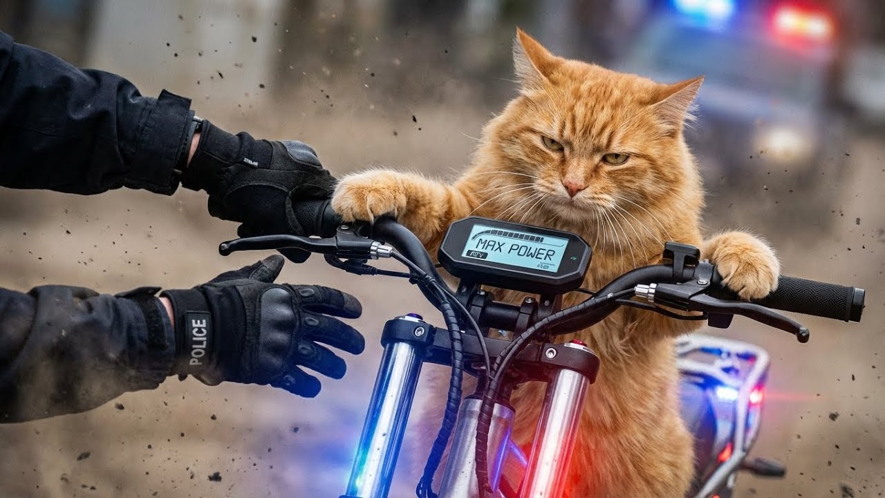 Cats stay calm while kittens bend every moment into something oddly watchable today 😺⚡
