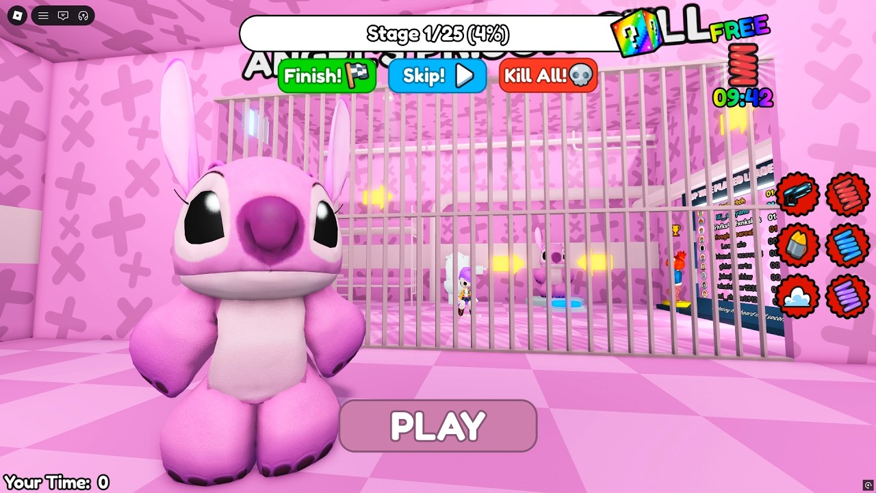 ANGEL STITCH'S PRISON RUN! (Obby)_Roblox-Gameplay-Walkthrough