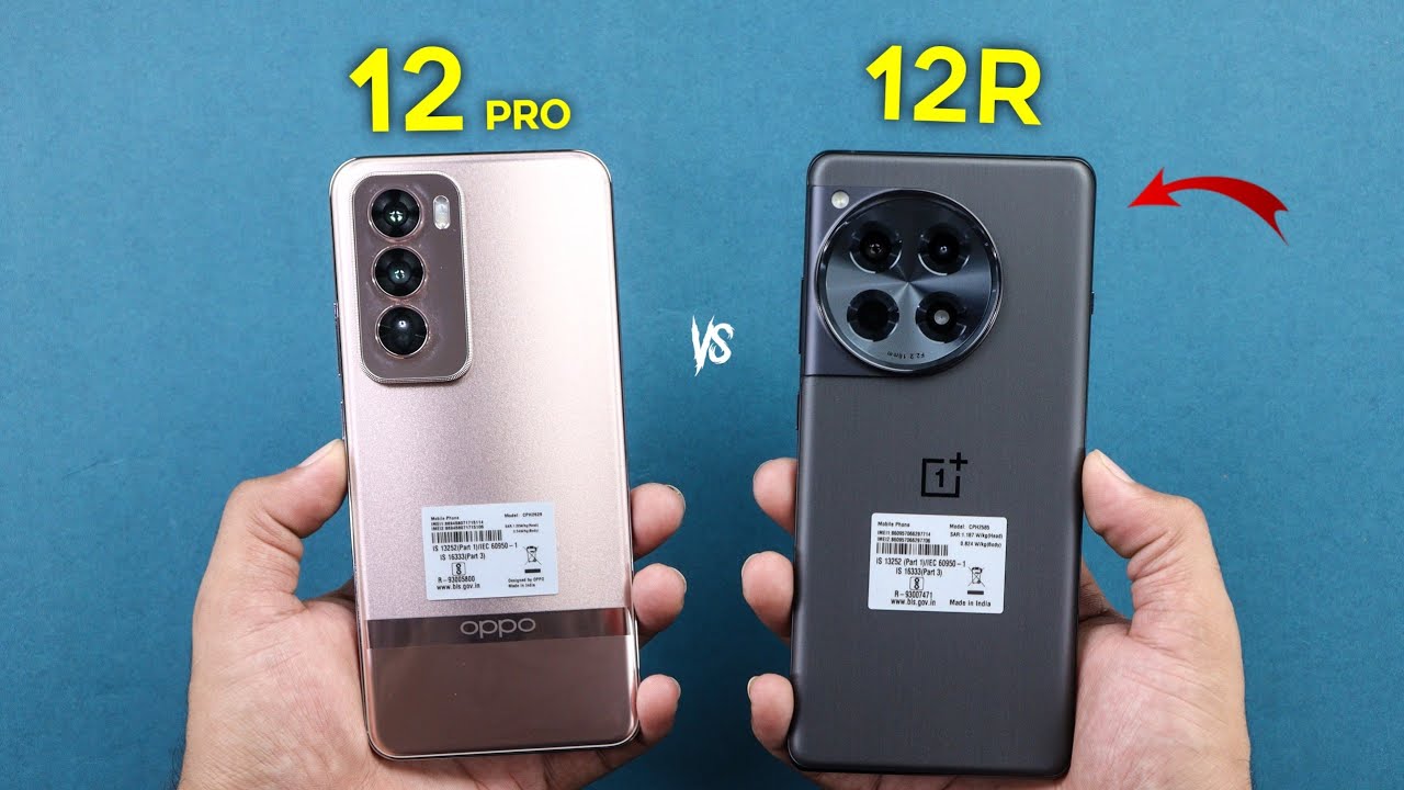 Oppo Reno 12 Pro vs Oneplus 12R - Quick Comparison