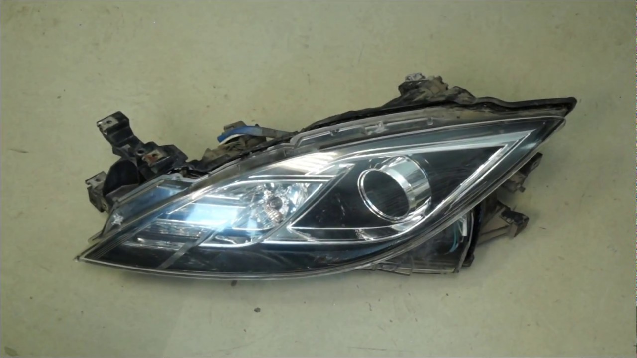 Доработка фар mazda6