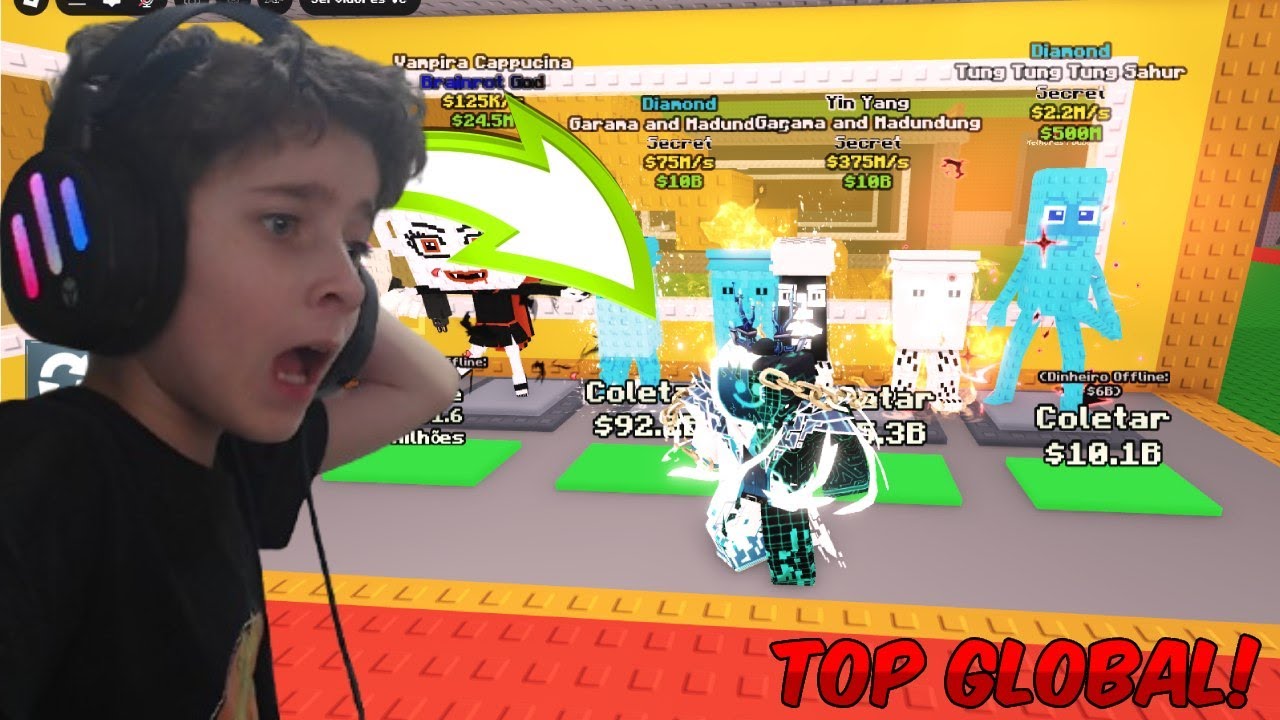 ENTREI🏆 NO TOP GLOBAL?🔥 (BASE MAIS DE 345M!)