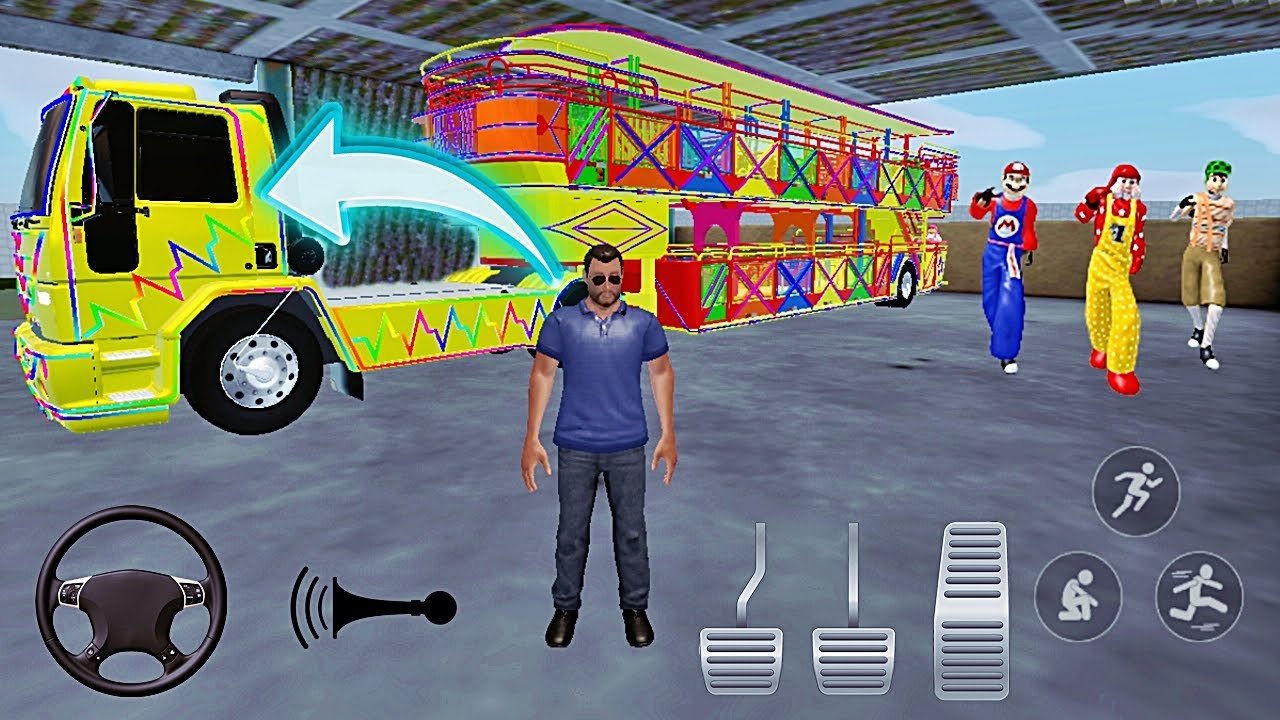 Tutorial como Dirigir a Carreta furac&atilde;o no Novo jogo da carreta da alegria trabalhei de Motorista