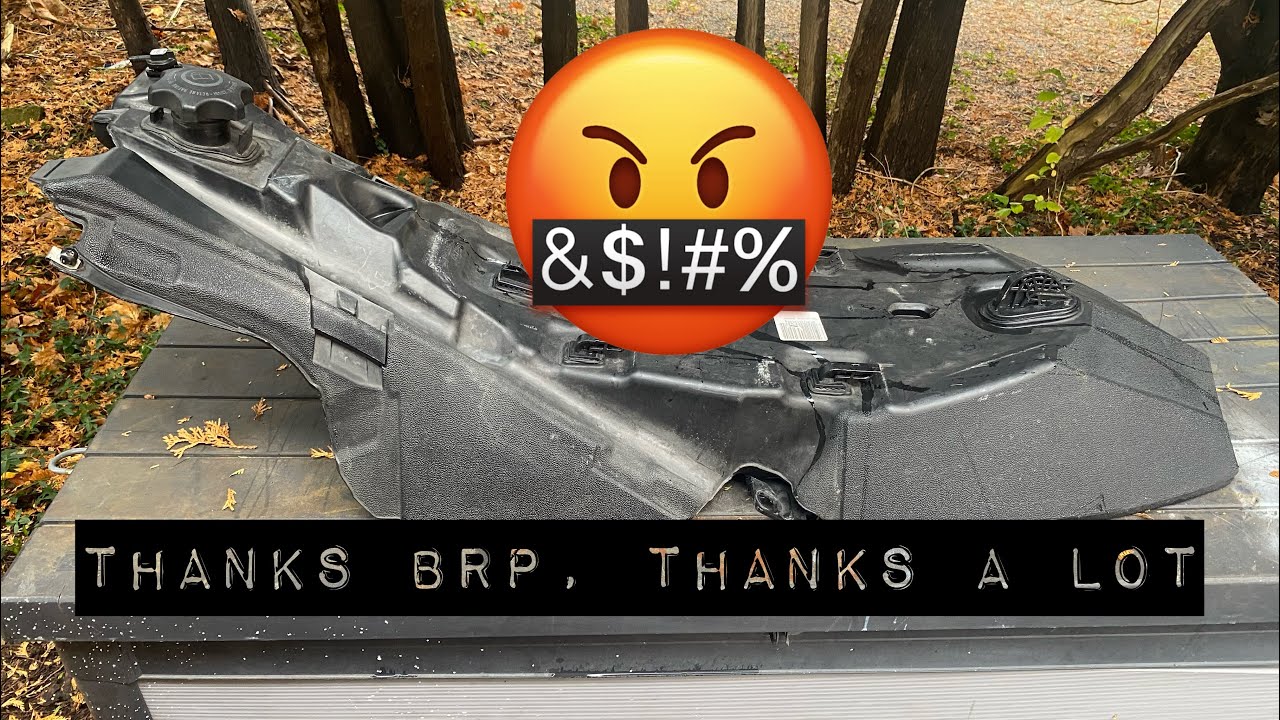 Ski Doo Fuel Tank Issues Be Carful Or Else $$$