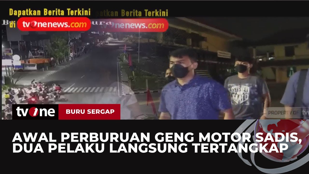 Kilas Balik Perburuan Geng Motor Medan, Dari CCTV Brutal Hingga Penangkapan Pertama | tvOne