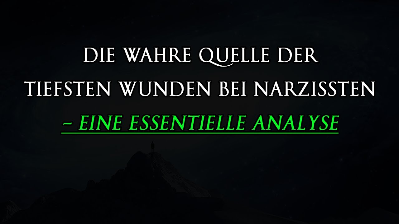 Haben Sie sich jemals gefragt, warum Narzissten so tief verletzt sind? | Narzissmus