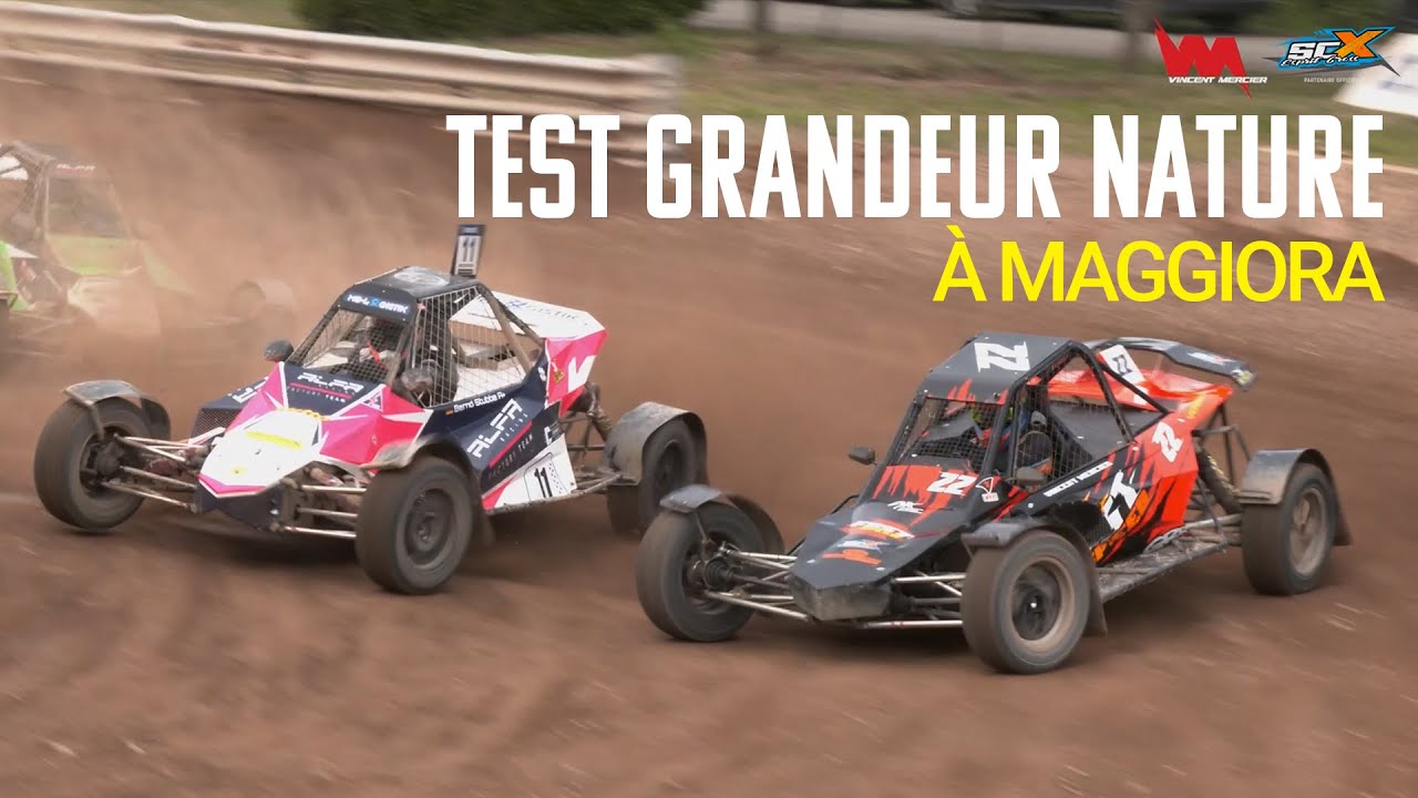 Vincent Mercier # FIA European Autocross Championship - Test grandeur nature à Maggiora