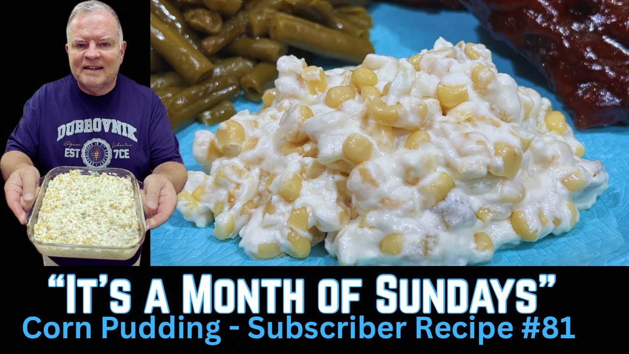 Corn Pudding - Subscriber Recipe # 81 - Cream Cheese Makes this Easy Recipe Very  Smooth and Rich!