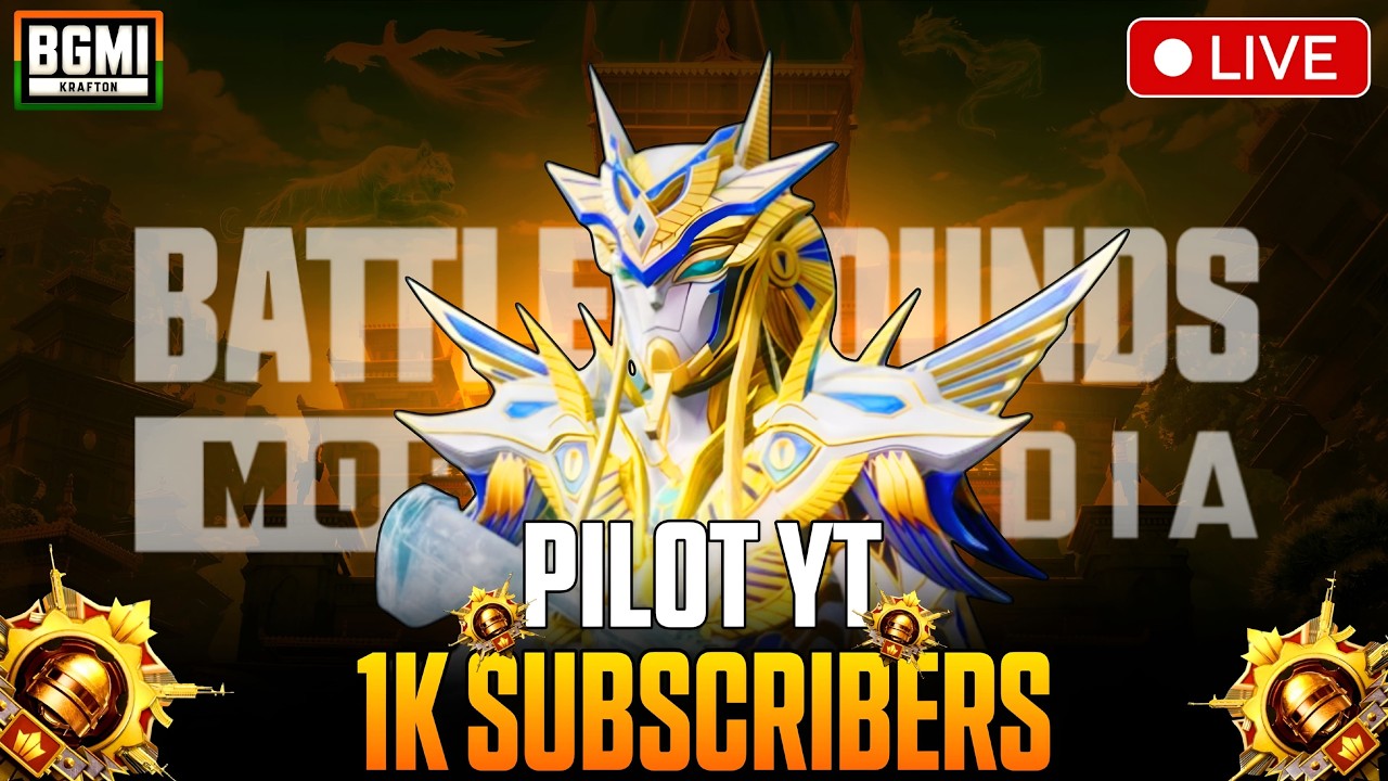 5RP GIVE AWAY FOR TOP 5 VIEWERS IN MONTH END #bgmitamil #bgmi #pilotliveyt #pubg #pubgm