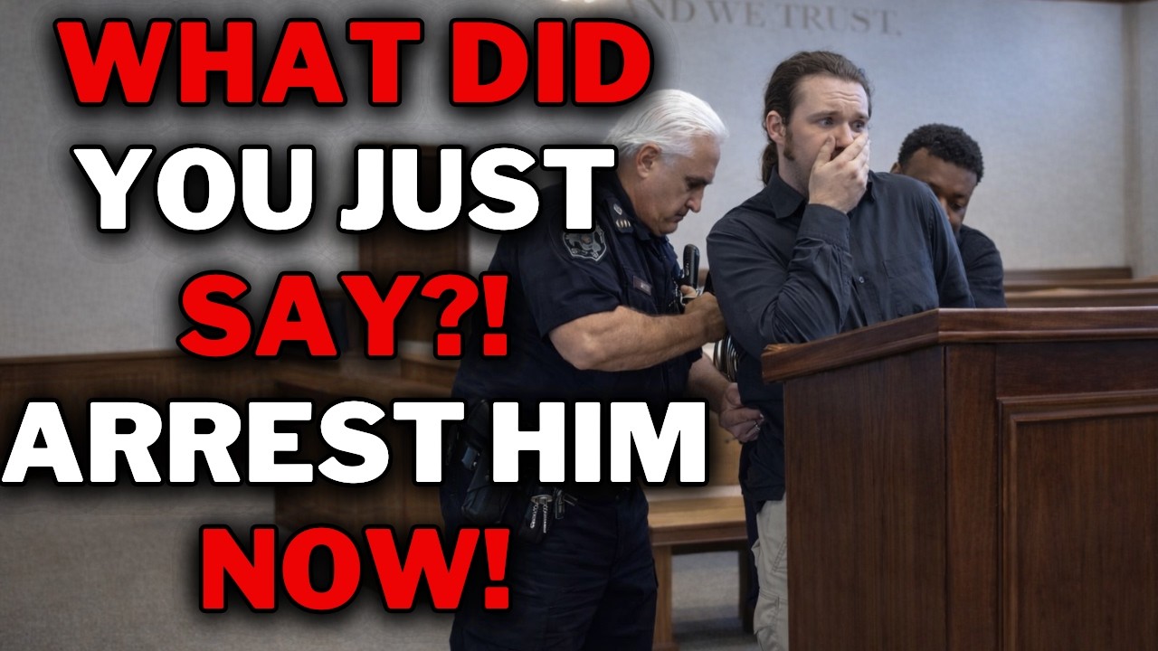 Judge SHOCKS Defendant After He Says THIS in Court… Instantly Gets Arrested!