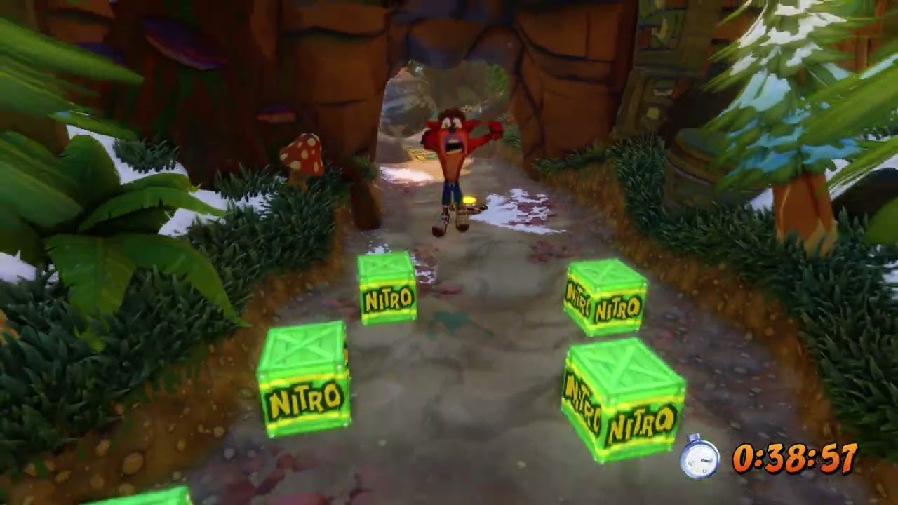 Crash Crush / 1.07.80 / PB SPEEDRUN / PLATINUM RELIC / Crash Bandicoot 2 (NST)