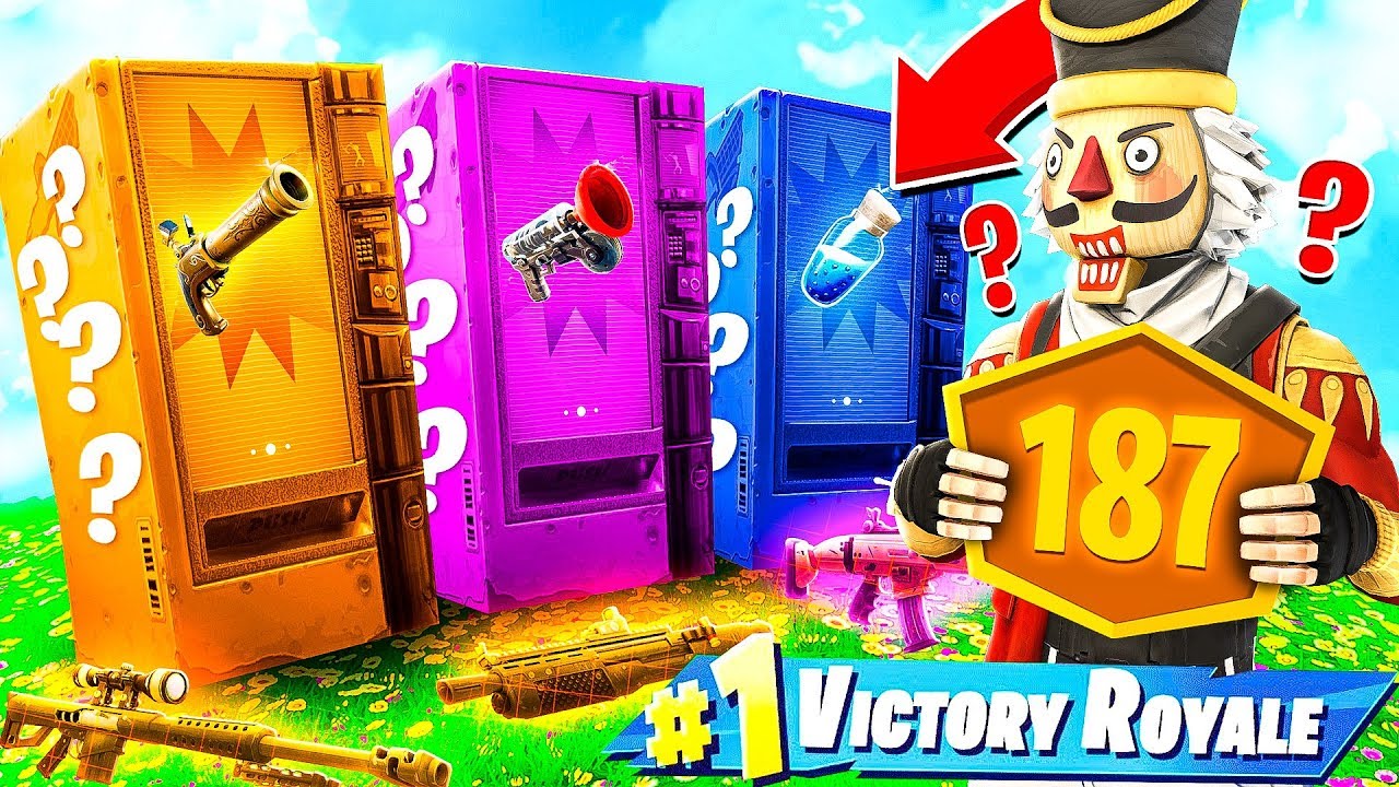 SOLO VENDING MACHINE NEL TORNEO - FORTNITE *ESTREMO*