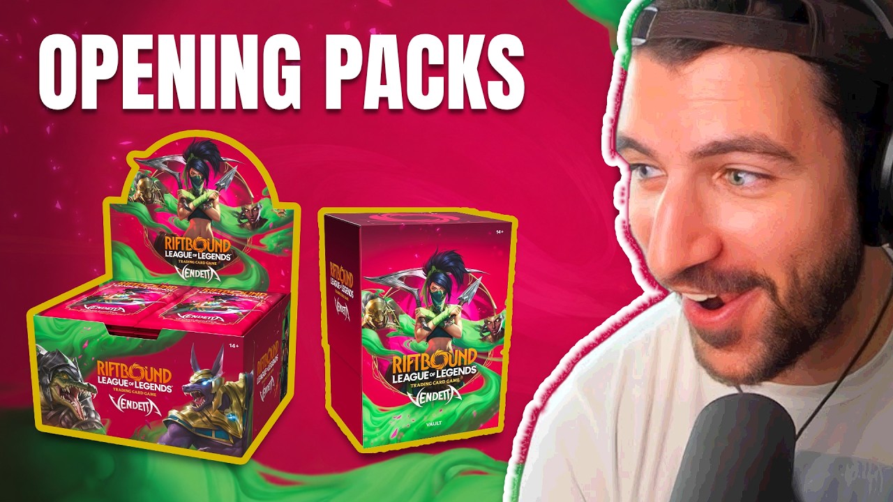 My First Riftbound Vendetta Packs Opening Was Insane!