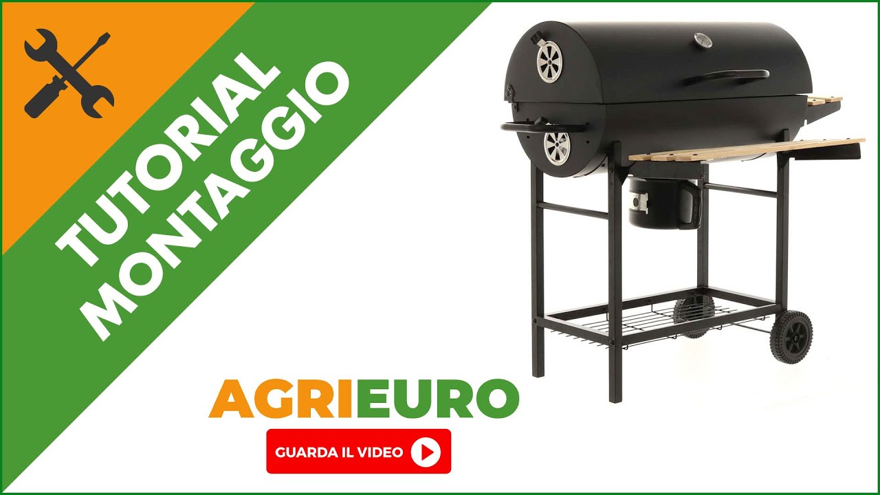 Barbecue Royal Food CB 450: Come montare barbecue a carbone