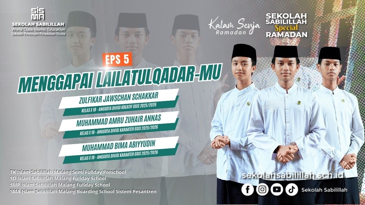 #05 Kalam Senja Ramadan 2026 – Menggapai Lailatulqadar-Mu