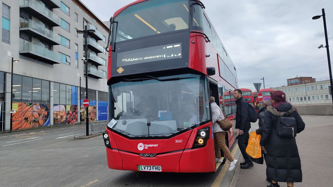 FRV: bus route 133 | Streatham Station - Holborn | ABL 3047 (LV73 FHU)