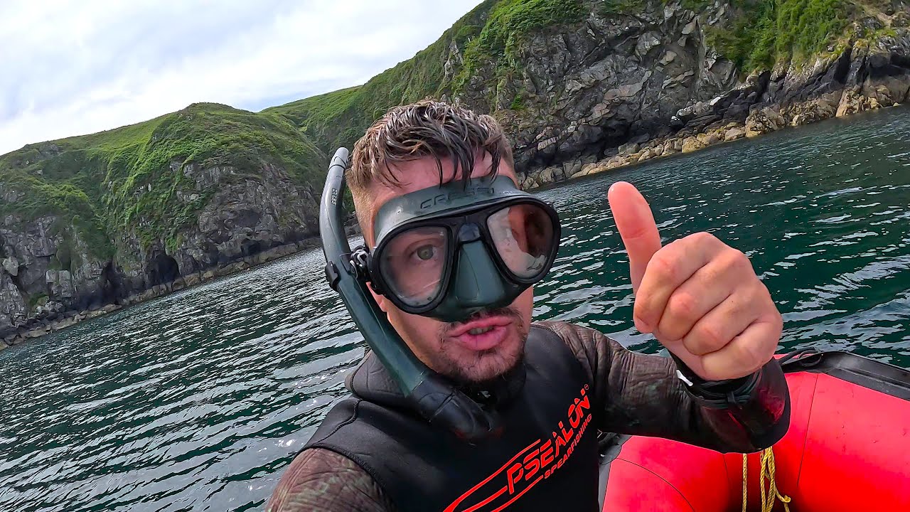 🏝🚤 SPEARFISHING Pembrokeshire's Enchartered waters in Wales UK 🏝🐠