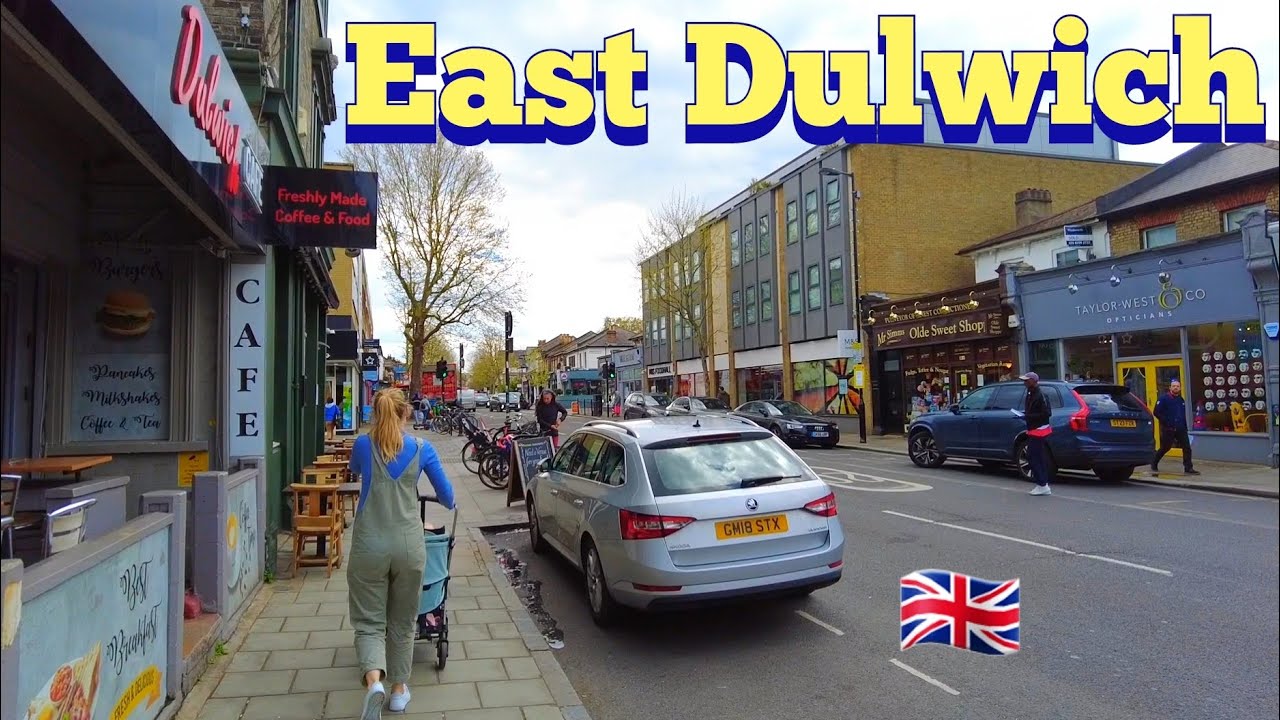 London Walk | EAST DULWICH High Street Walking Tour 🇬🇧