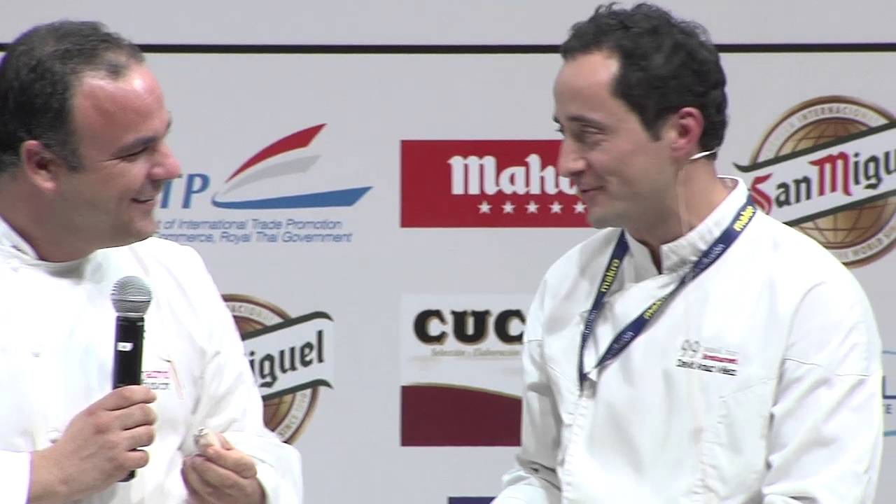VIDEO. ÁNGEL LEÓN Y DAVID ARAUZ PRESENTAN ABALÓN BY GMA EN MADRID FUSIÓN 2016