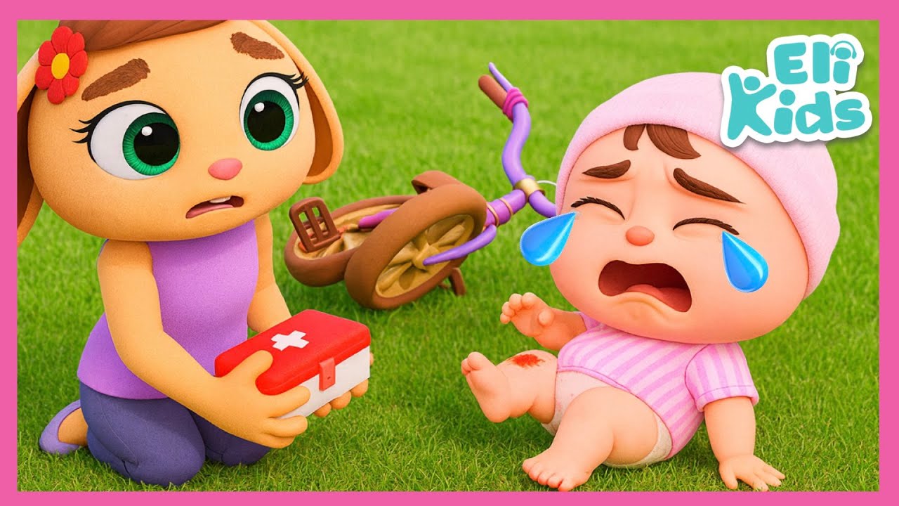Boo Boo Song (Three Kids Family) | Eli Kids Songs & Nursery Rhymes