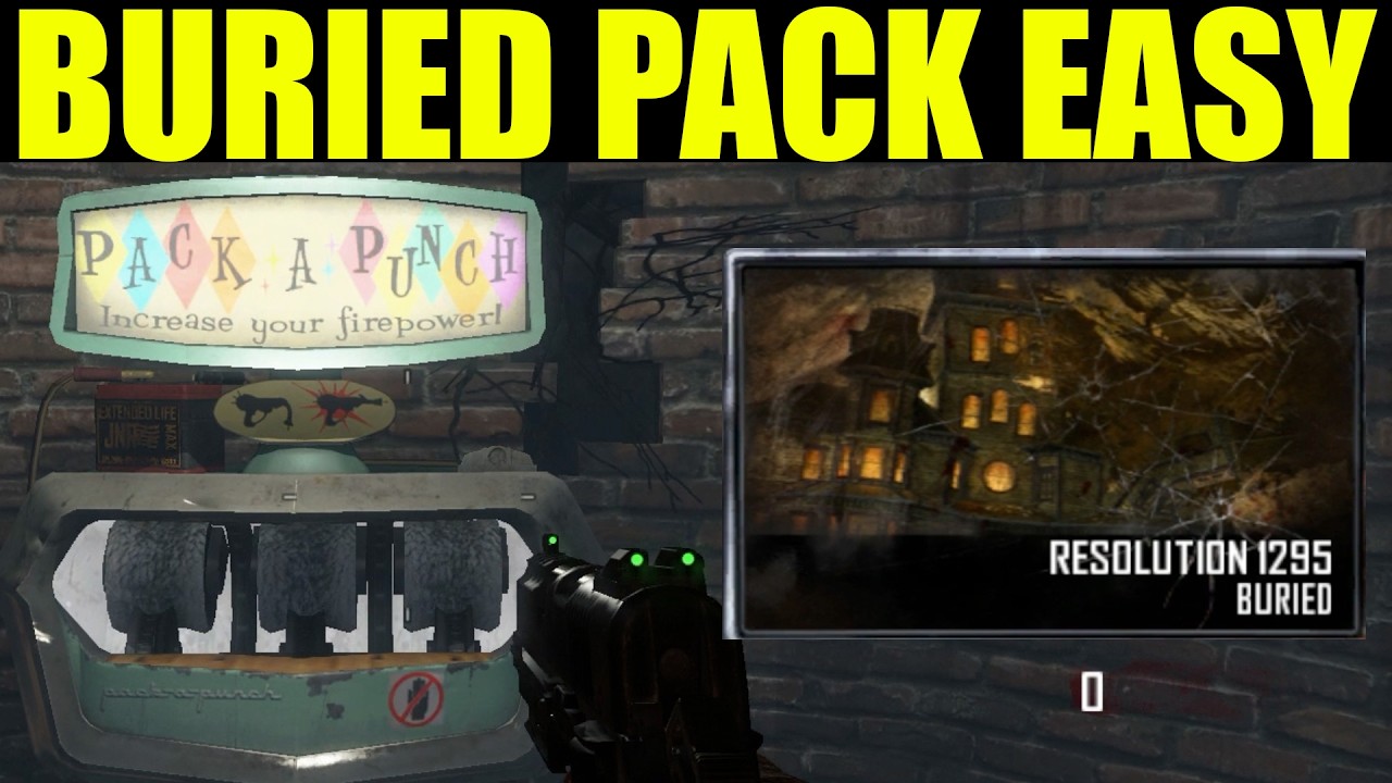 Как использовать Pack-a-Punch на карте Buried | Call of Duty: Black Ops 2 Zombies