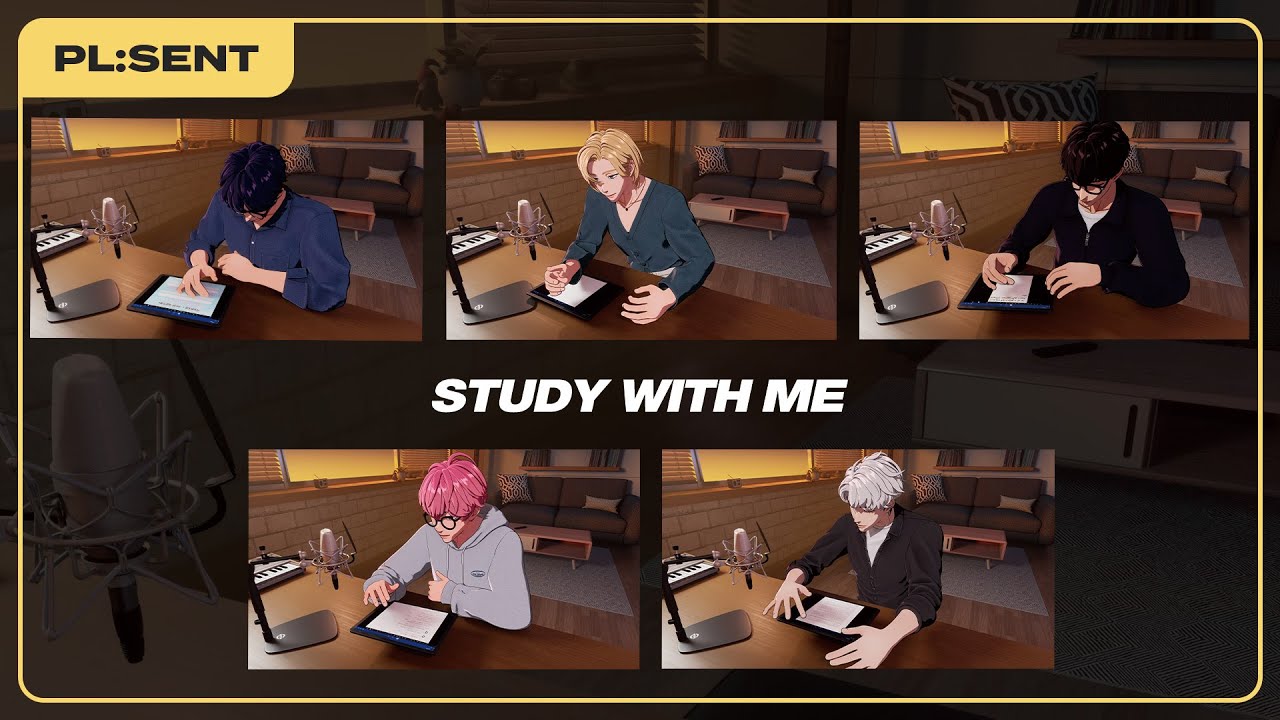[플레젠트] 새 학기 맞이 🤓 플레이브와 함께 공부해요 ✍️｜STUDY WITH ME｜PL:SENT 🎁