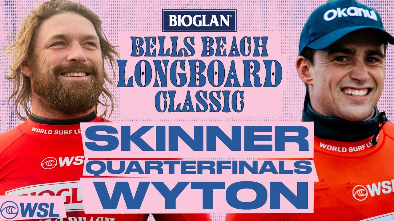 Ben Skinner vs Declan Wyton | Bioglan Bells Beach Longboard Classic 2024 - Quarterfinals