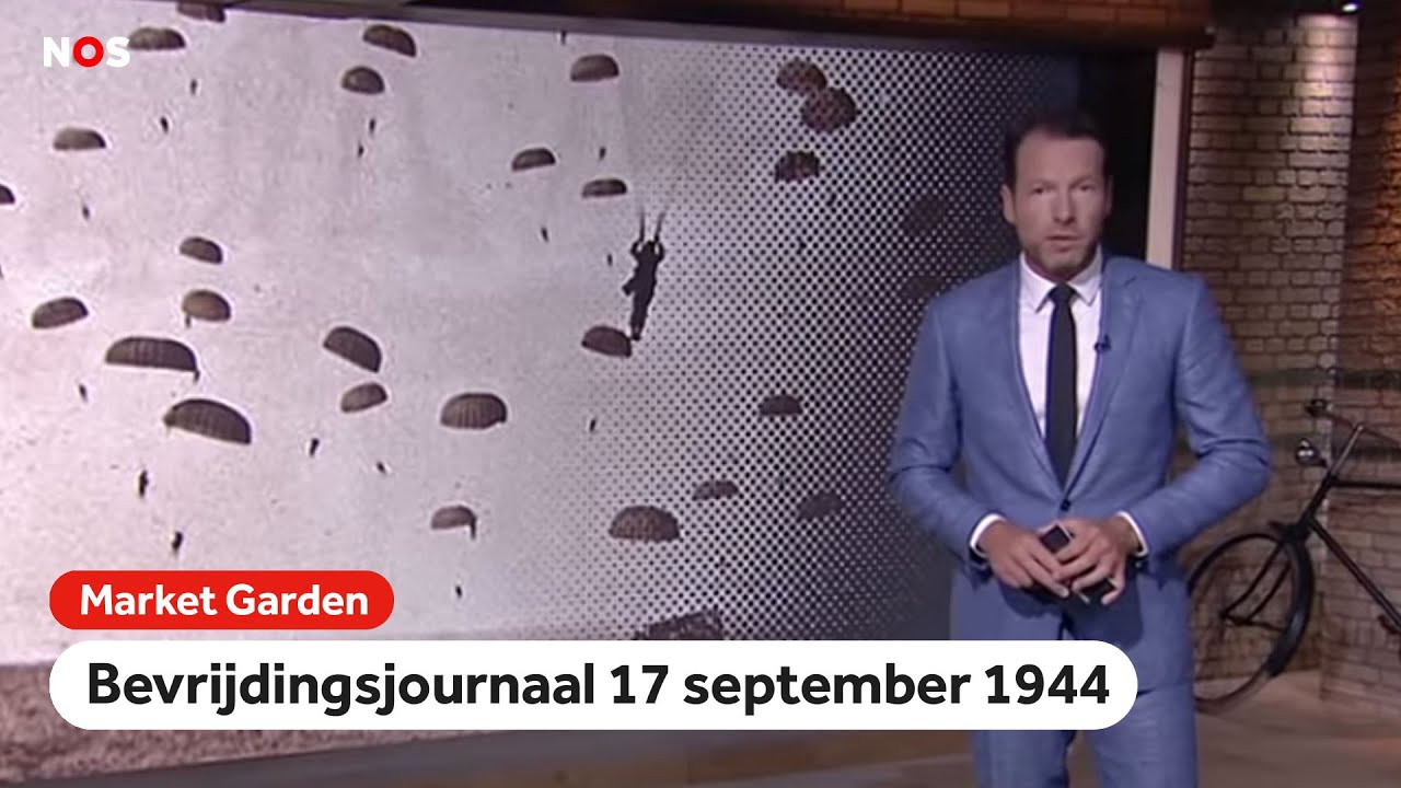 Duizenden parachutisten komen naar beneden | Market Garden Journaal 17 september 1944