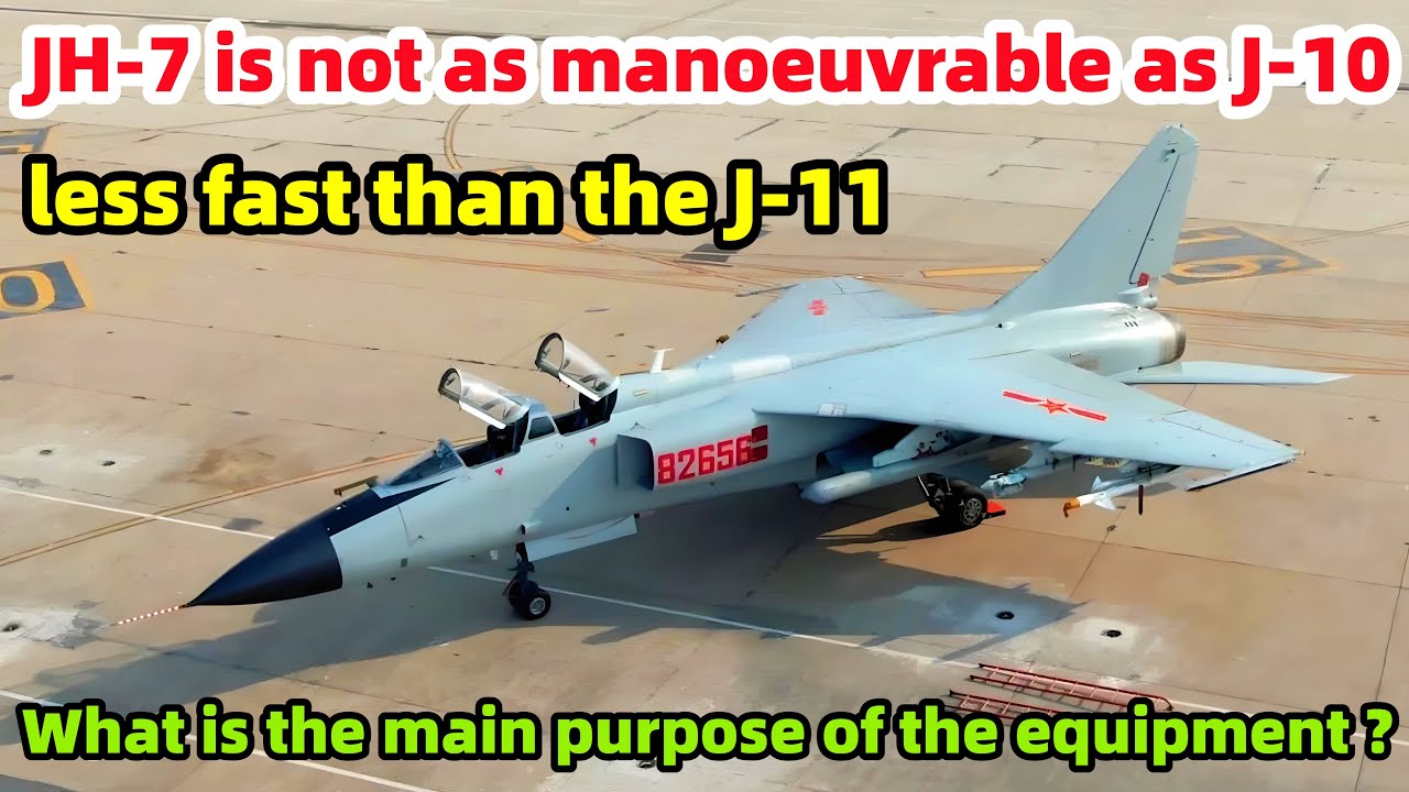 JH-7 не такой маневренный, как J-10, и не такой быстрый, как J-11, так зачем его использовать?