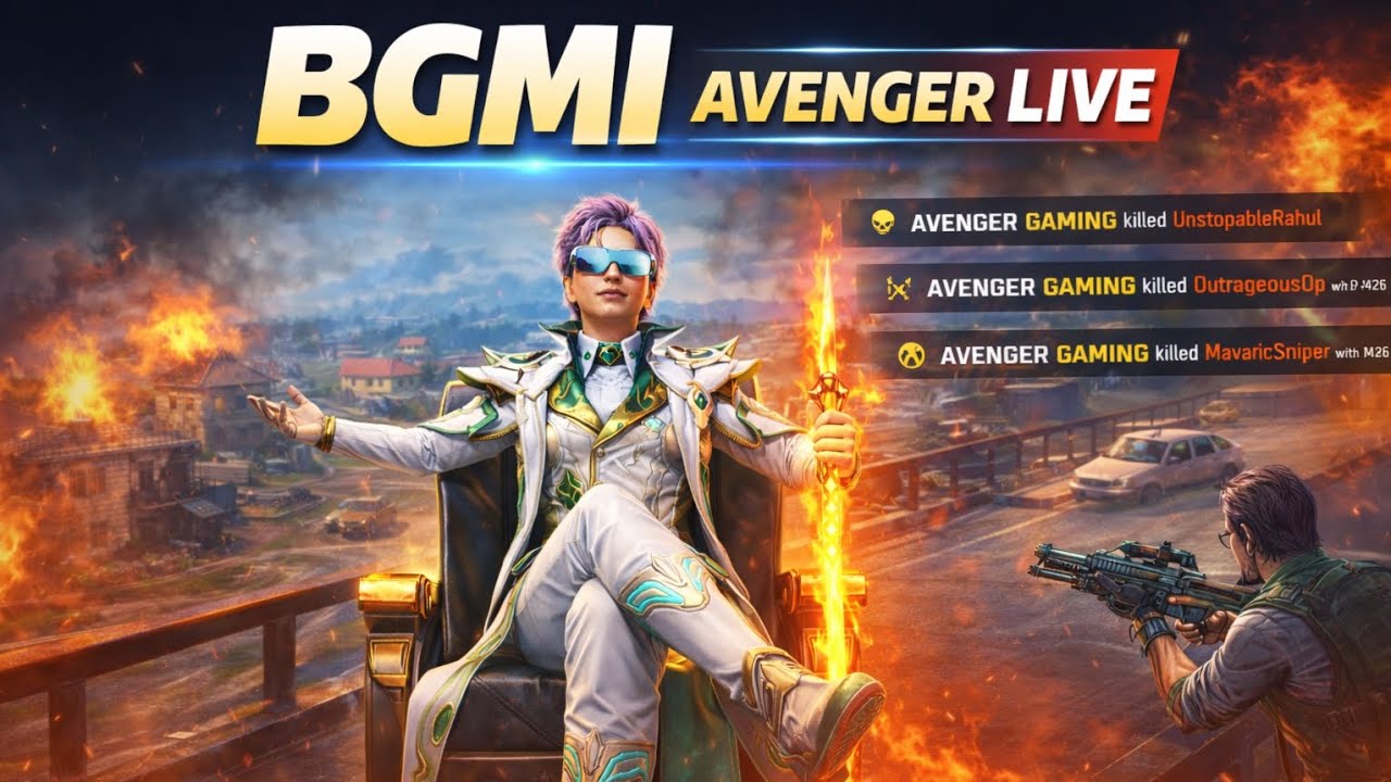 SOME MATCH WITH RANDOM TEAMMATES GOT CRAZY #bgmi #pubg #gameplay #avengerlive