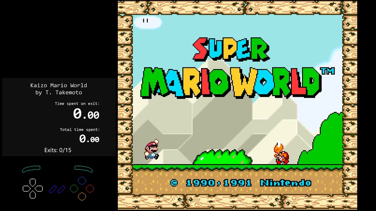 Kaizo Mario World // First Playthrough (No Commentary)