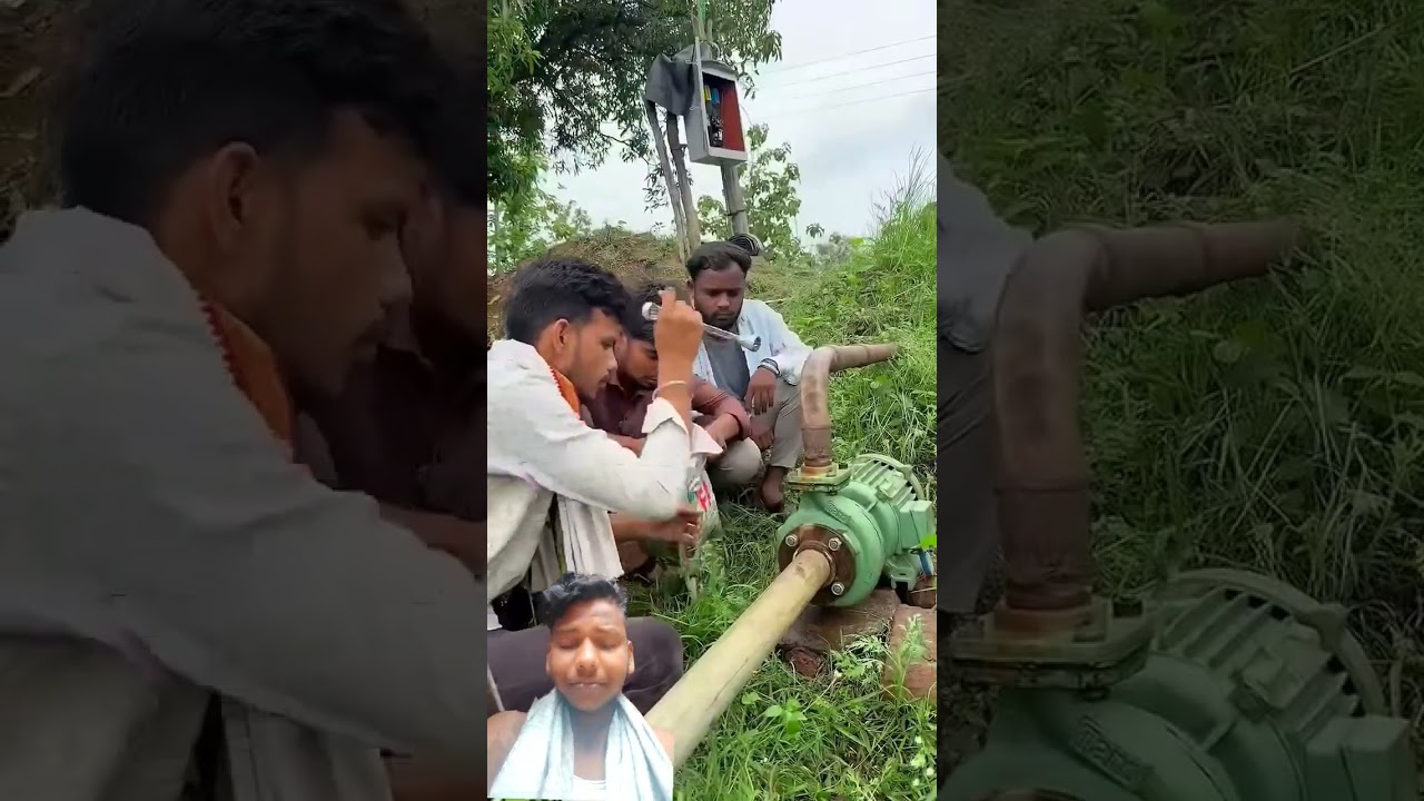motar jar gaya #farming #automobile #comedy #funny #agriculture #khet #kisan #motorjali #motor