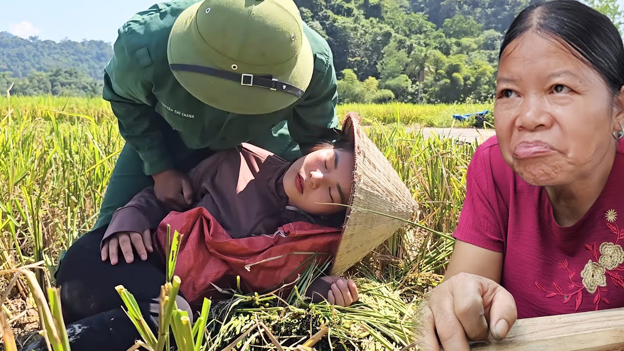 My husband and I helped mother-in-law, but she made me work until I fainted from heatstroke