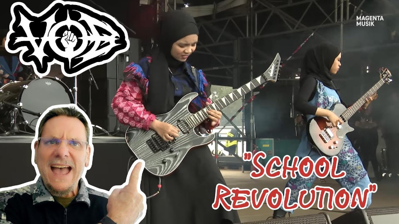 Voice of Baceprot | SCHOOL REVOLUTION (Live) | First Time Reaction.