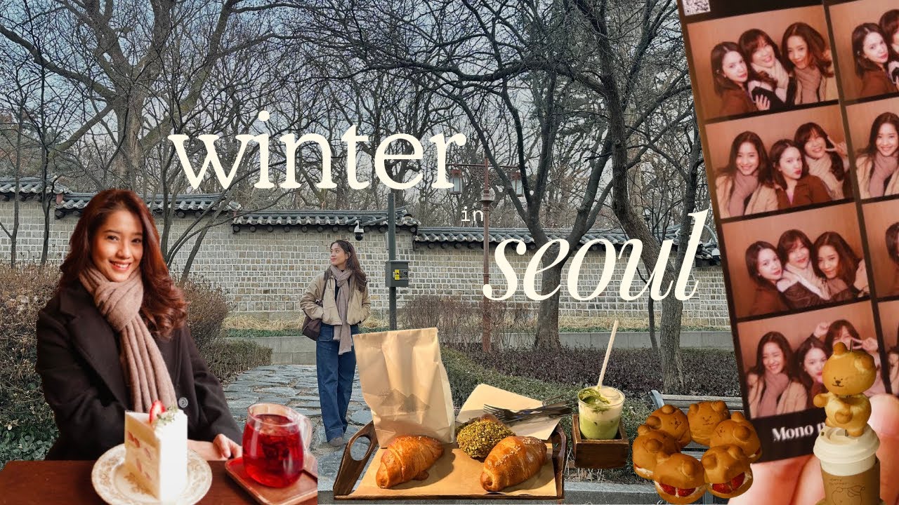 VLOG - Winter in Seoul 𐔌՞ ܸ.ˬ.ܸ՞𐦯 | New Year, Café Hopping, V's Birthday,  Beauty Clinic✧˖°📷 ༘ ⋆｡˚