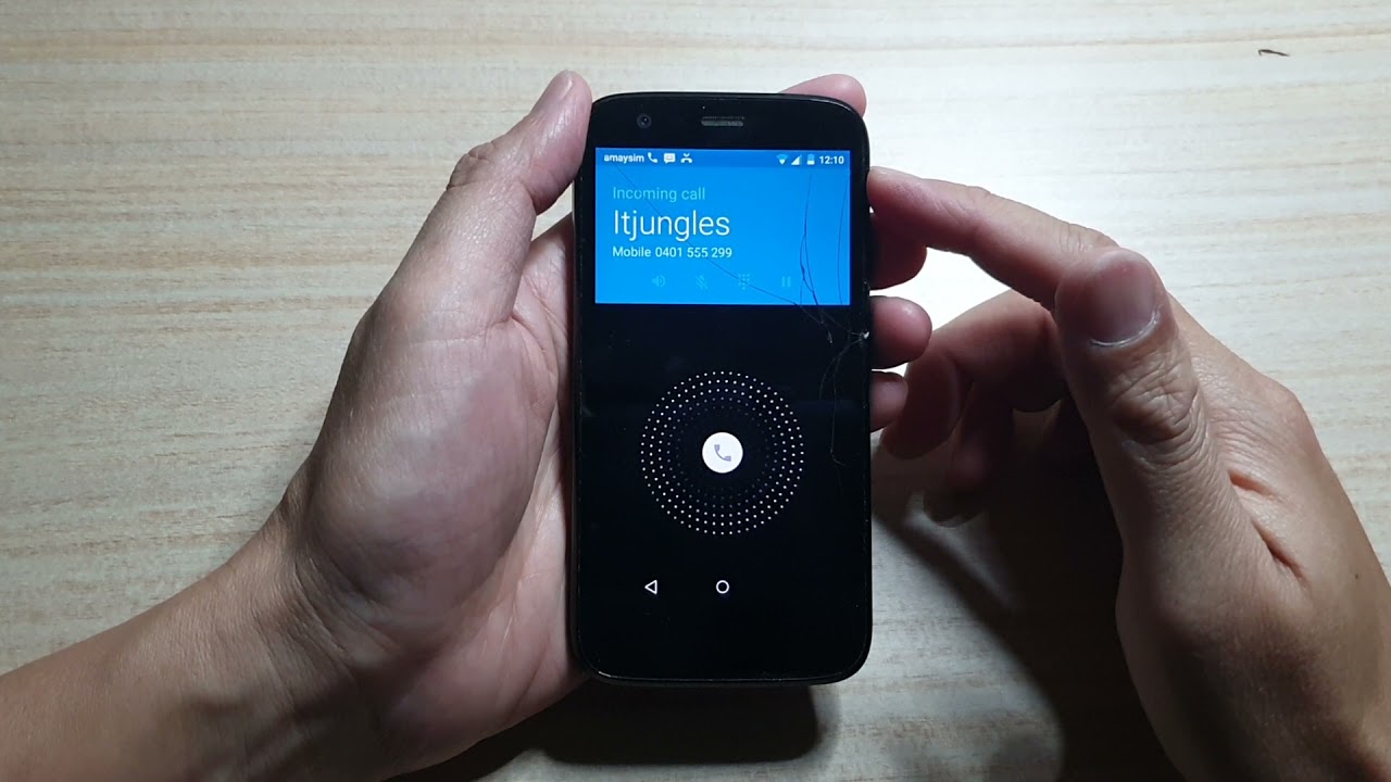 Incoming Call for Moto G First Generation