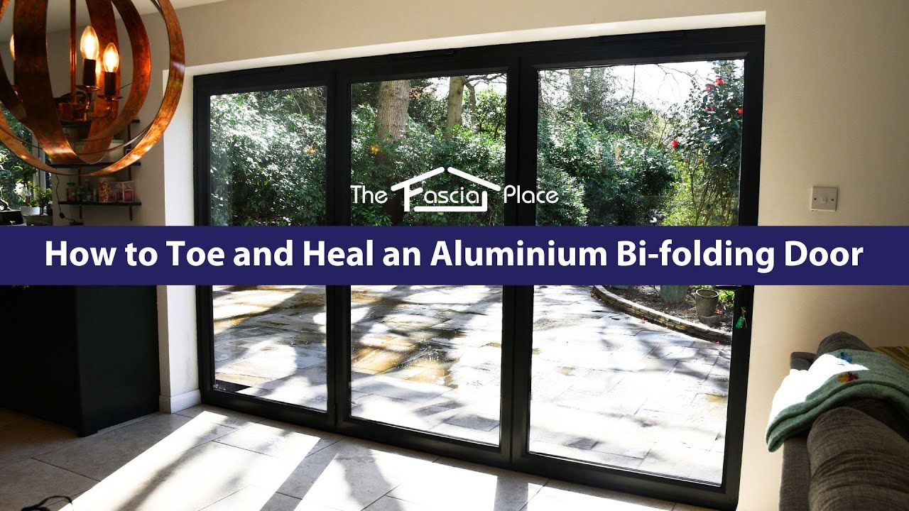 How to Toe and Heel an Aluminium Bi-Folding Door