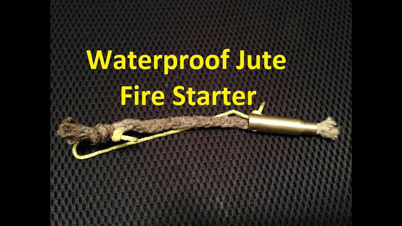 Waterproof Jute Fire Starter