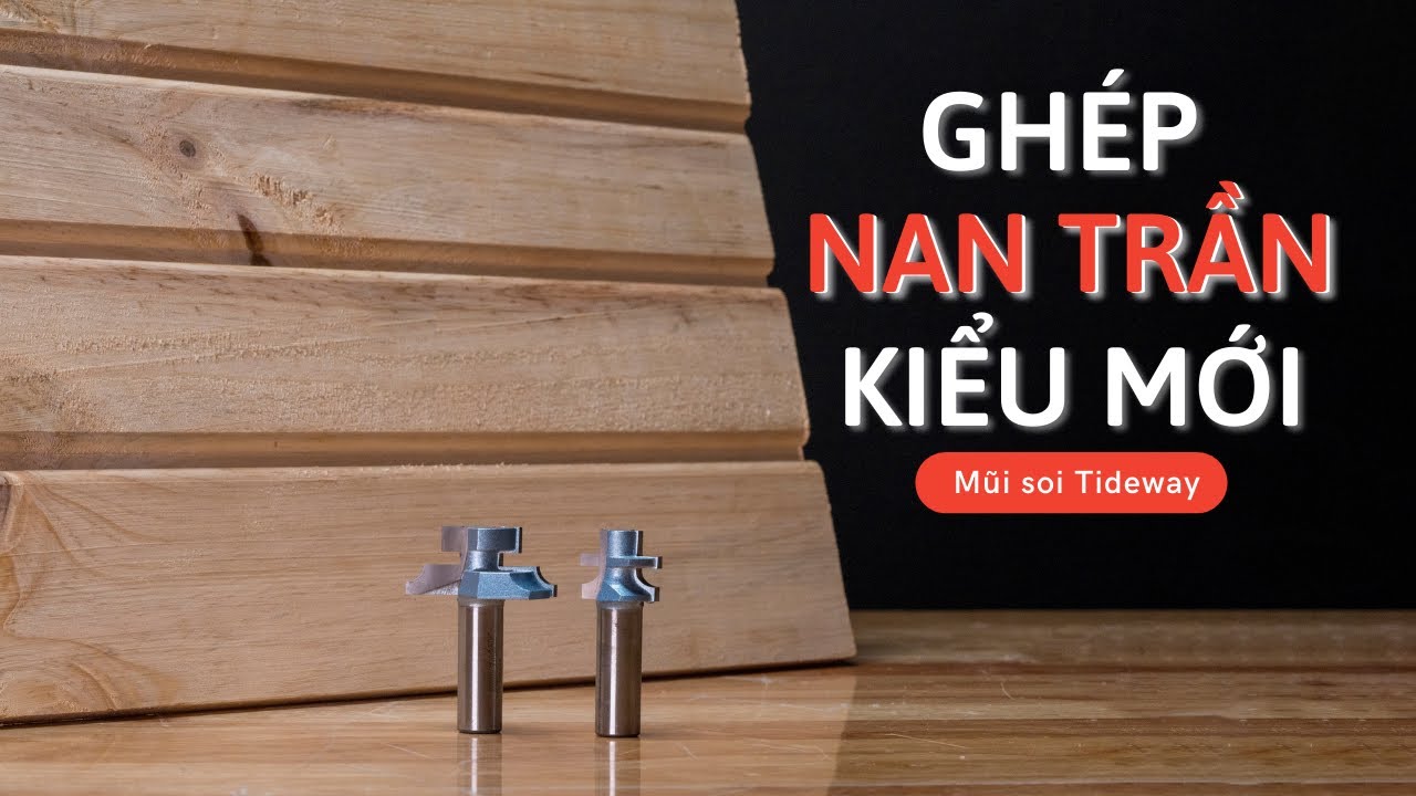 Ghép nan trần gỗ kiểu mới | Dụng cụ làm mộc | www.vinachi.vn