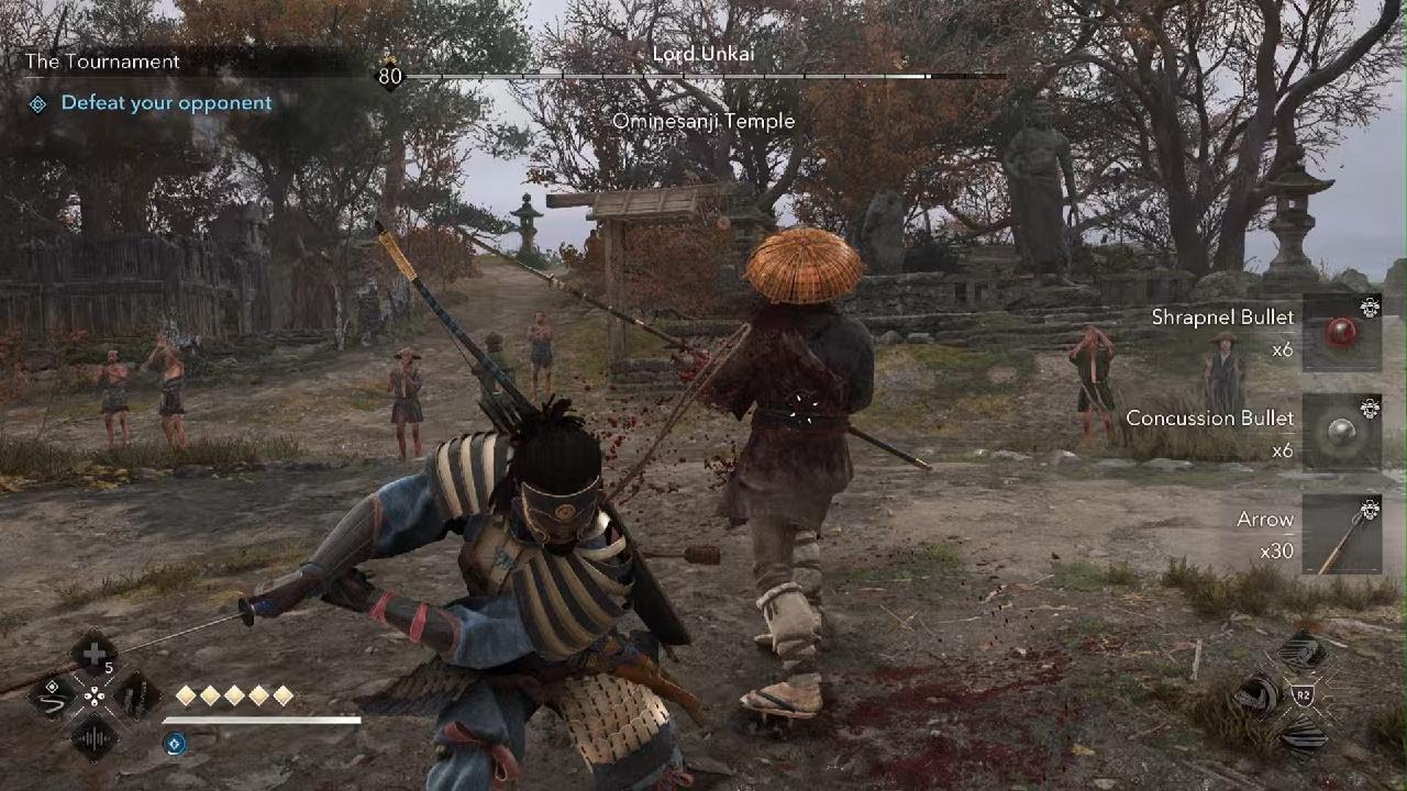 Assassin's Creed Shadows - Yasuke flawless win v Lord Unkai @ The Tournament -  Nightmare difficulty