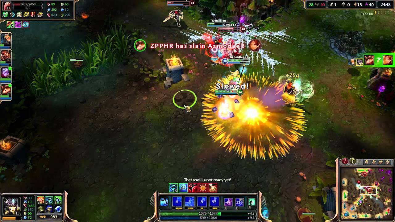 Nami Sneak Peak - League of Legends Gameplay