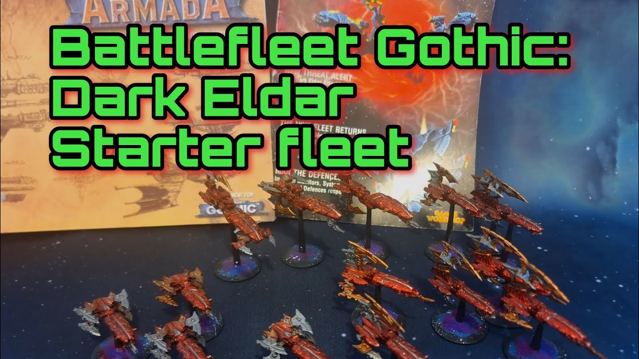 Battlefleet Gothic: Dark Eldar Starter Fleet