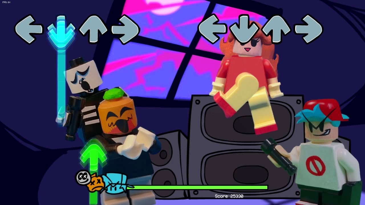 ЛЕГО МОД ► Friday Night Funkin' LEGO mod