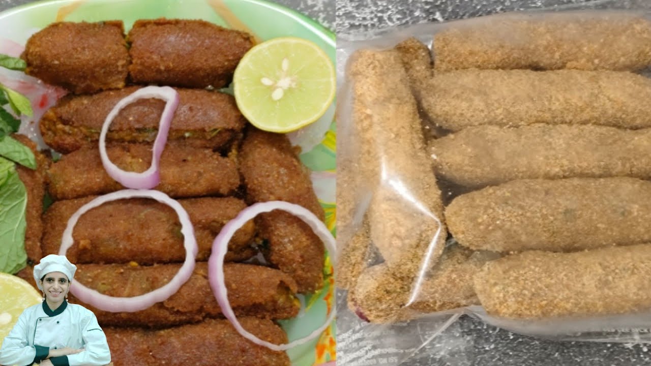 Shami Kabab Fingers Freeze Ramadan Special Recipe | Chef Farnaz Zaikadelight 