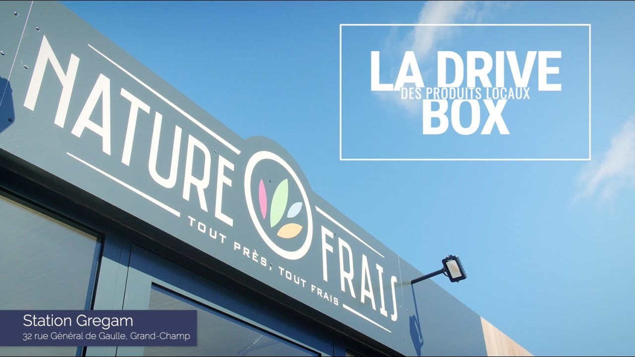 NATUROFRAIS, la drive-box de produits frais et locaux à Grand-Champ