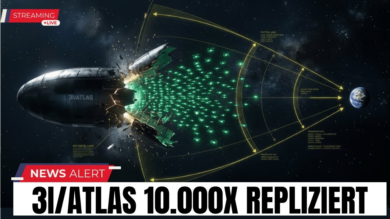 3I/ATLAS Hat Sich Soeben 10.000 Mal Repliziert — Schwarmformation Nähert Sich Der Erde.